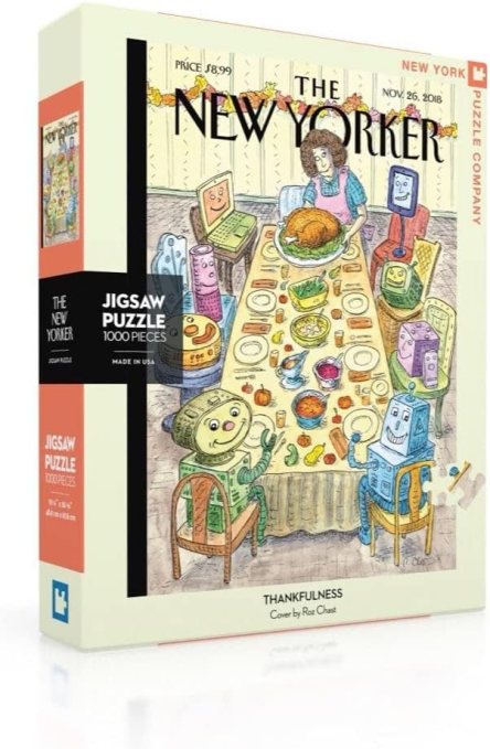 New Yorker Thankfulness 1000-teiliges Puzzle