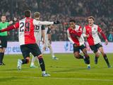 Feyenoord blijft in spoor van PSV dankzij minimale zege op tandeloos AZ