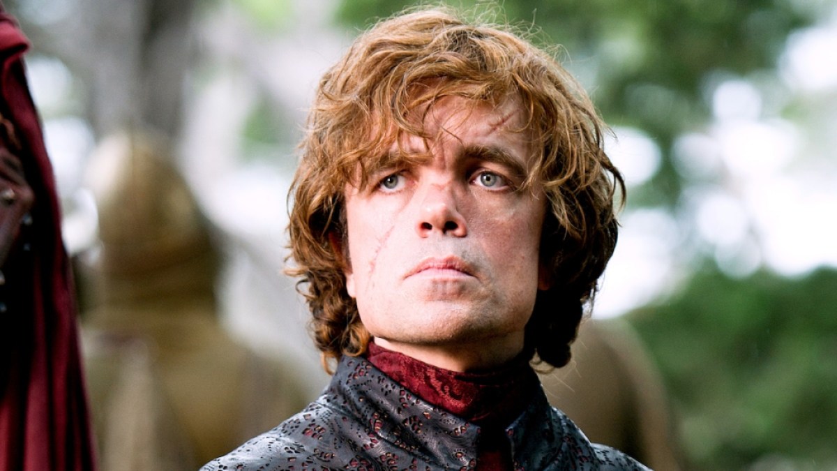 Tyrion Lannister in einer Szene aus Game of Thrones.