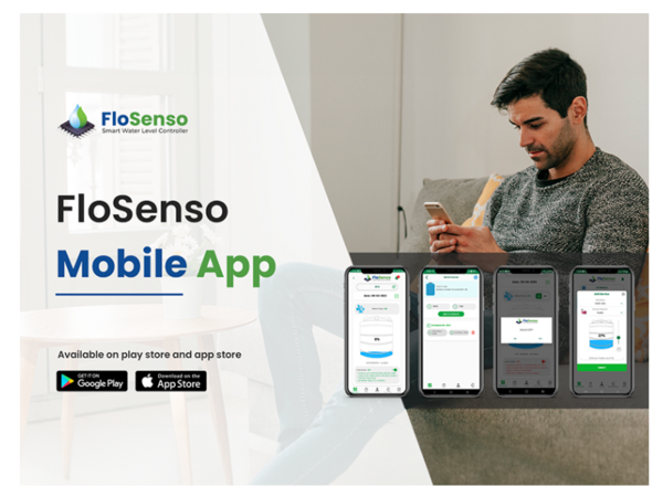 FloSenso Mobile App – Wasserstandsregler – Fernbedienung – Wasserpumpe planen