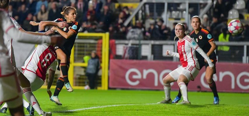 Ajax Women setzt das Champions League Abenteuer mit schmerzhafter Niederlage bei Roma