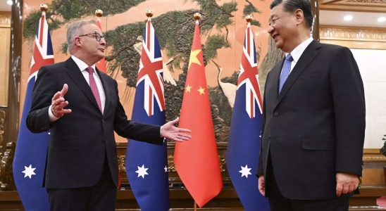 Australische und chinesische Staats und Regierungschefs reden ueber Pandas und