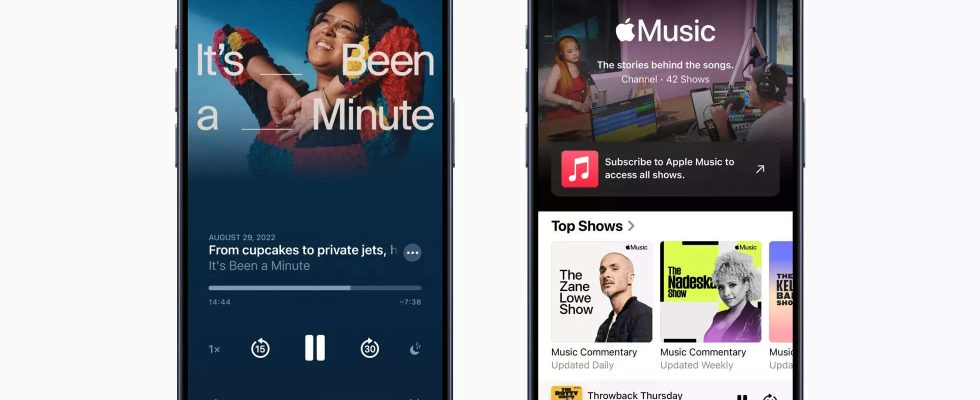 Beliebte Podcasts Apple listet die besten Podcasts des Jahres 2023