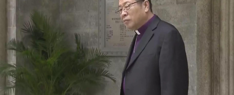 Das Oberhaupt der staatlich unterstuetzten katholischen Kirche Chinas beginnt eine