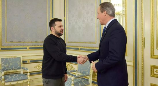 Der Brite Cameron trifft Selenskyj in Kiew auf seiner ersten