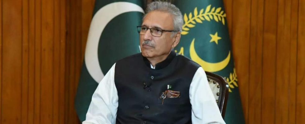 Der Oberste Gerichtshof Pakistans beantragte die Absetzung von Praesident Arif