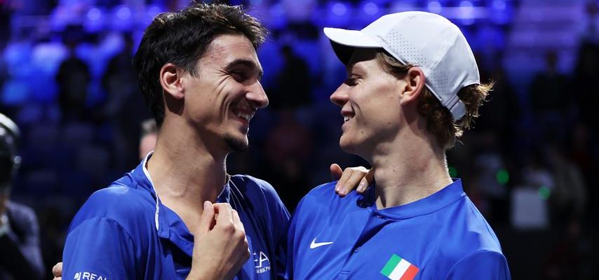 Der herausragende Suender fuehrt Italien im Davis Cup Halbfinale an Djokovics Serbien