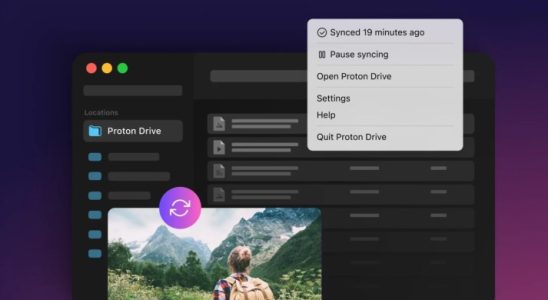 Der verschluesselte Cloud Speicherdienst Proton Drive kommt auf den Mac