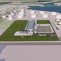 Eneco will im Hafengebiet von Rotterdam eine gruene Wasserstofffabrik bauen