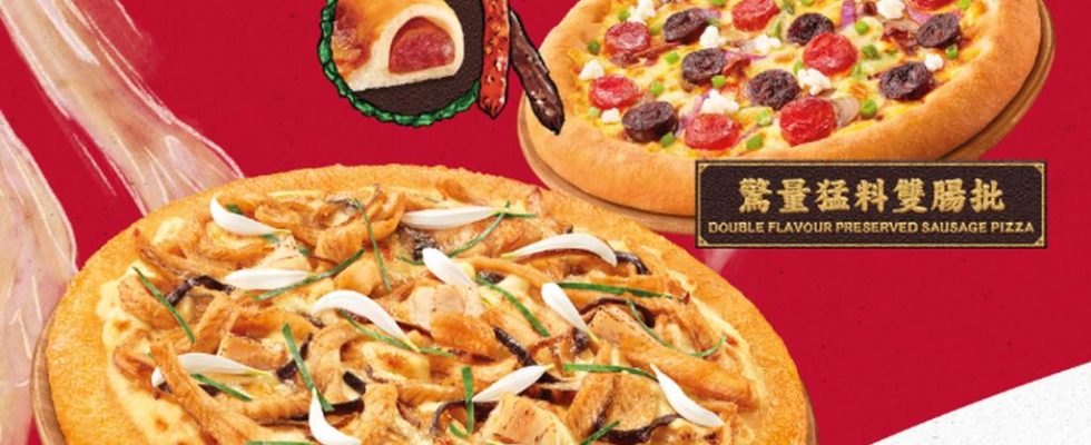 Fang Pizza Hut Hong Kong fuehrt Schlangenpizza ein Bemerkenswert