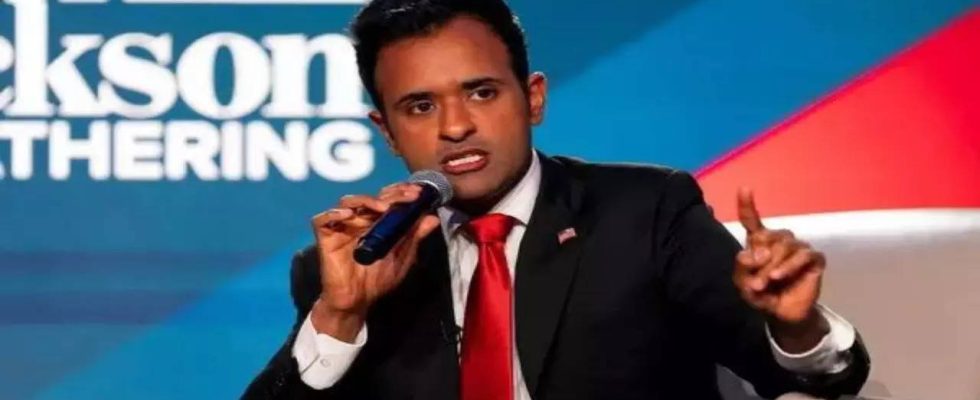 Format der GOP Debatte USA Vivek Ramaswamy schlaegt vor republikanische Debatten
