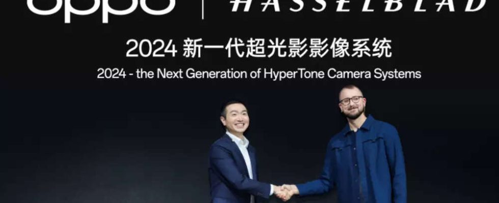 Hypertone Oppo und Hasselblad entwickeln gemeinsam HyperTone Kamerasysteme der naechsten Generation