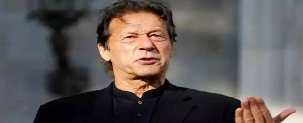 Imran Khan Das pakistanische Wahlgremium weist die Partei von Imran