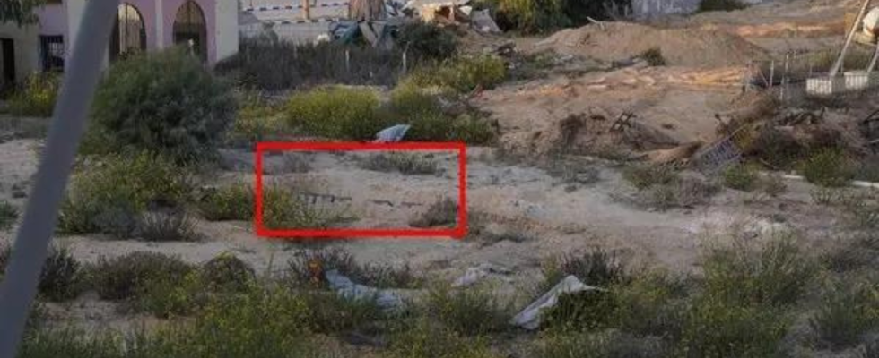Israel entdeckt Hamas Raketenwerfer neben Kinderbecken und Spielplatz