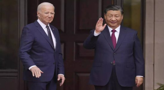 Militaergespraeche Xi und Biden einigen sich auf die Wiederaufnahme hochrangiger