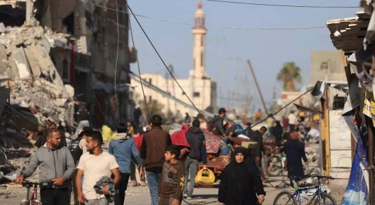 Nachhaltigkeit Gazastreifen fuellen die Strassen auf dem Weg nach Hause