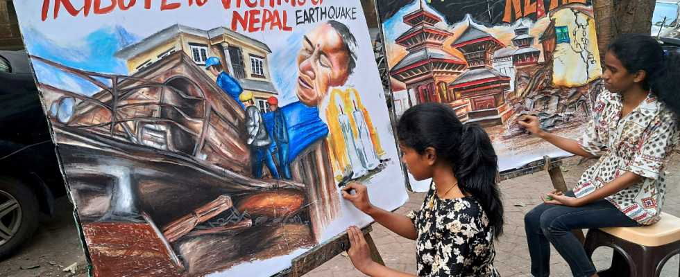 Nepal Ein Blick auf einige der toedlichsten Erdbeben Nepals