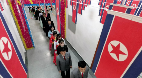 Nordkorea Nordkorea weist bei Wahlen auf seltene Meinungsverschiedenheiten hin obwohl