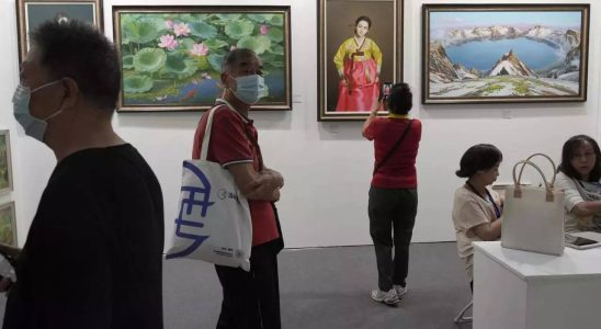 Nordkoreanische Kunst wird trotz UN Sanktionen wegen Atomprogramm in China verkauft