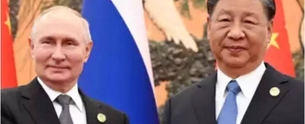 Putin Putin empfaengt chinesische Spitzenkraefte und fordert engere militaerische Beziehungen
