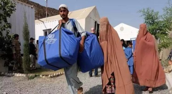 Region Torkham Afghanistan Fluechtlinge in der Region Torkham fordern eine