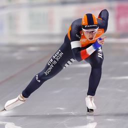 Rijpma de Jong holt sich auch die WB Medaille ueber 3000 Meter