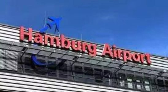 Sicherheitsverstoss Der deutsche Hamburger Flughafen wurde geschlossen nachdem ein bewaffneter