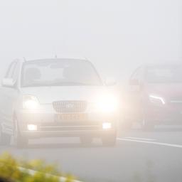 Sonntagmorgen Code Gelb im Sueden des Landes wegen dichtem Nebel