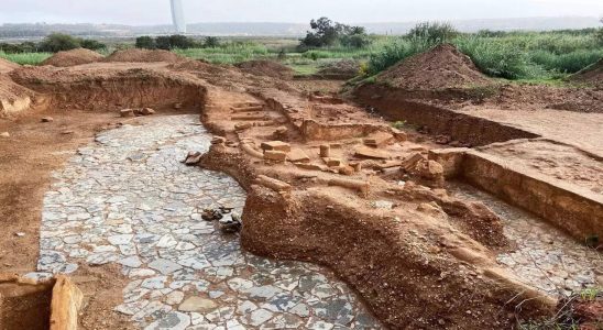 Staette aus der Roemerzeit Marokko entdeckt in Rabat eine Staette