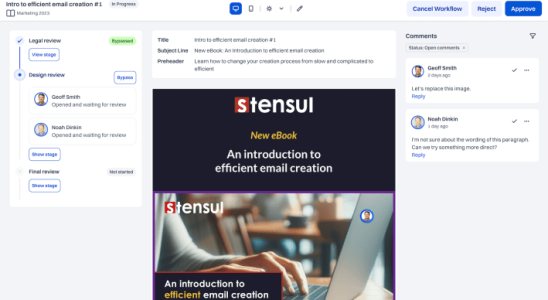 Stensul greift auf neues Kapital zurueck um die Marketing Erstellungsfunktionen voranzutreiben
