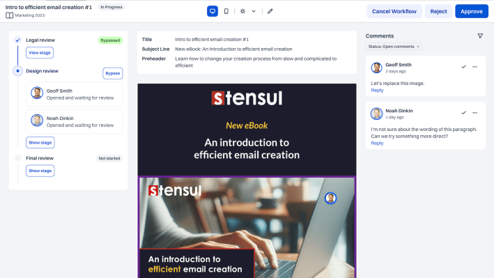 Stensul greift auf neues Kapital zurueck um die Marketing Erstellungsfunktionen voranzutreiben