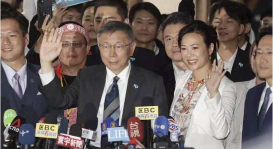 Taiwan Taiwans groesste Oppositionspartei kuendigt einen Vizepraesidentschaftskandidaten an und hofft