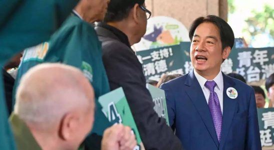 Taiwan Wahl Taiwans Regierungspartei liegt vorne waehrend die Opposition in einem