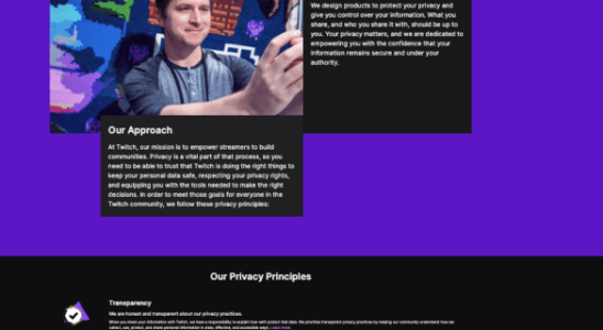 Twitch startet das Privacy Center um Benutzer ueber ihre persoenlichen