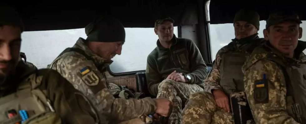 Ukrainische Streitkraefte Russland sagt ukrainische Streitkraefte haetten den Fluss Dnipro