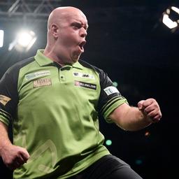 Van Gerwen wirft in Minehead den vierthoechsten Dartdurchschnitt aller Zeiten