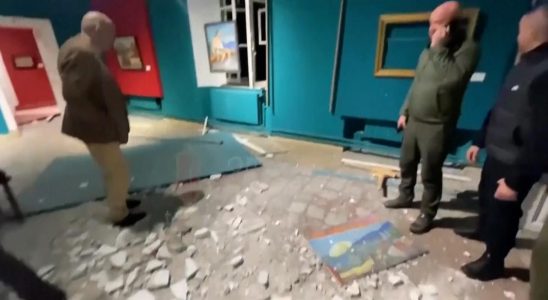 Verletzte und Schaeden an Kunstmuseum bei russischem Raketenangriff auf Odessa
