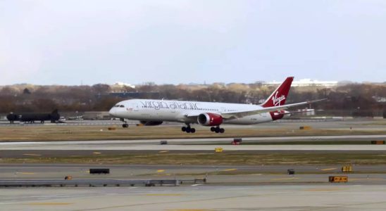 Virgin Atlantic Virgin Atlantic Jet landet nach transatlantischem Jungfernflug mit kohlenstoffarmem