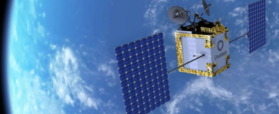 Virtuelles privates Netzwerk Eutelsat OneWeb erhaelt die Genehmigung Satellitenbreitband in