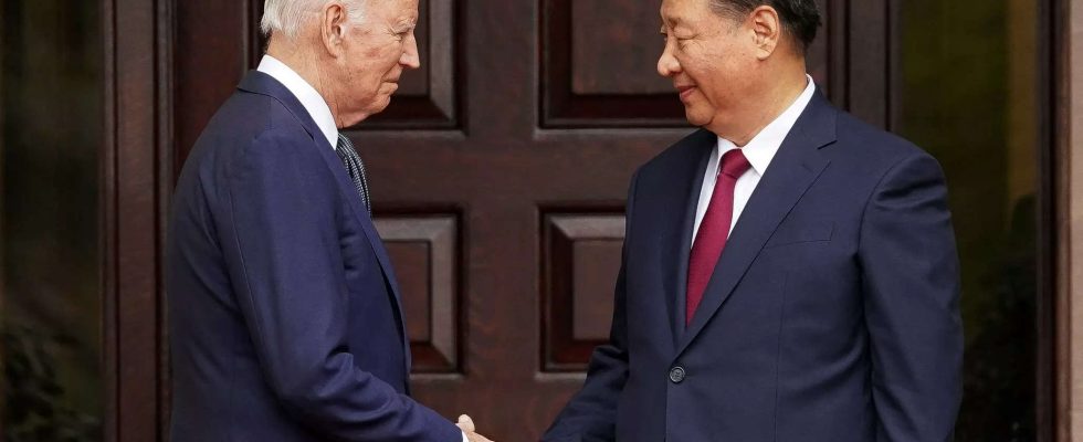 Xi Jinping Joe Biden bezeichnet Xi Jinping erneut als Diktator