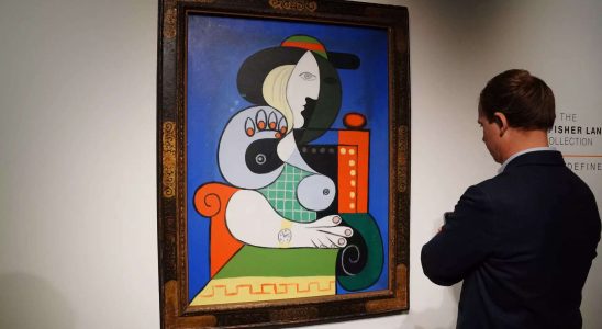 „Frau mit Uhr Gemaelde von Pablo Picasso wird fuer 139