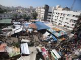 „Katastrophale Situation im Krankenhaus in Gaza haelt an Sorge um