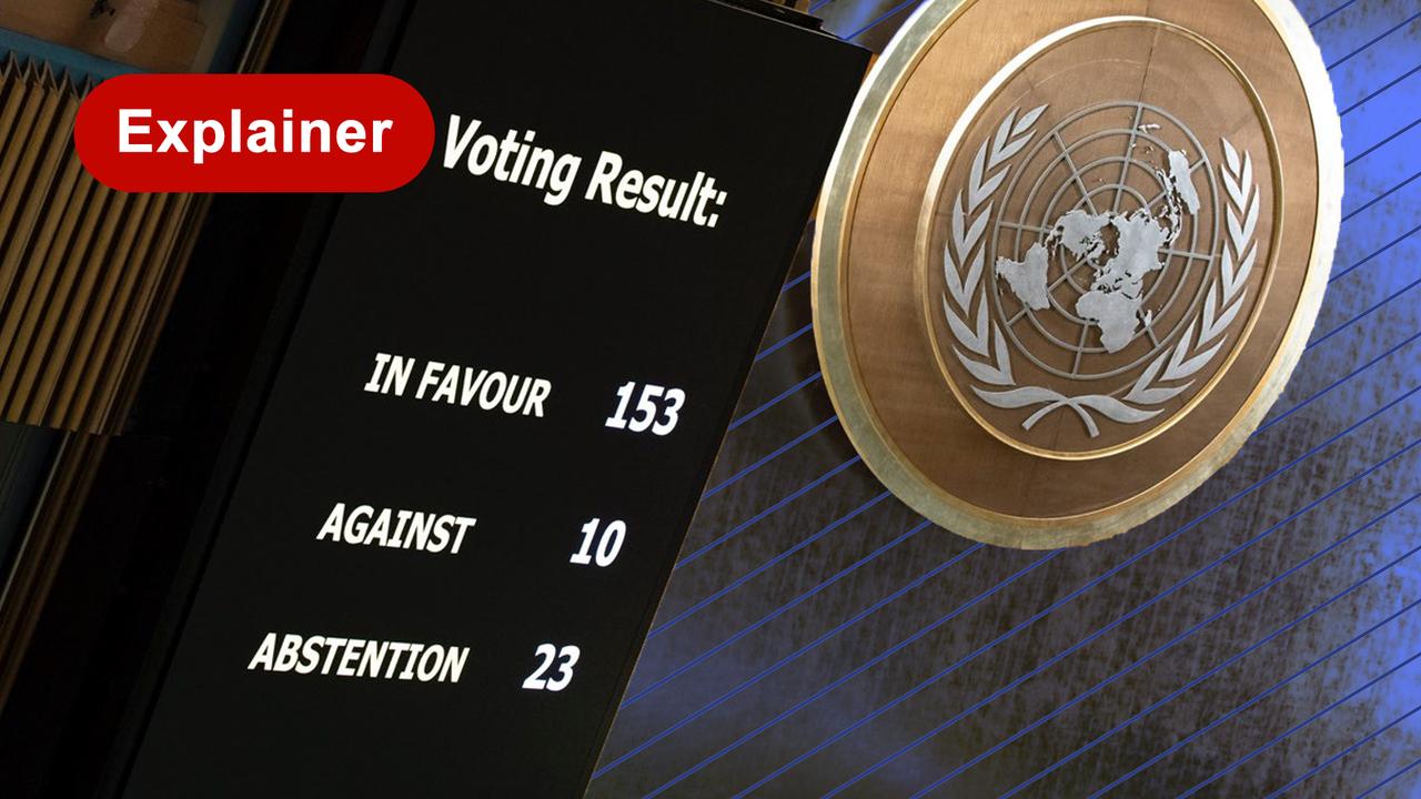 Beeld uit video: VN-landen stemmen massaal voor staakt-het-vuren, wat levert dit op?