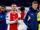 Ajax gaat met kater winterstop in: 'Maar we staan vijfde en dat was ons doel'