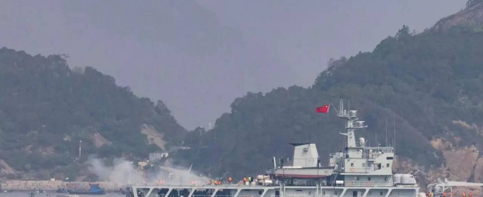 Angesichts der zunehmenden Spannungen auf See stellt China einen neuen