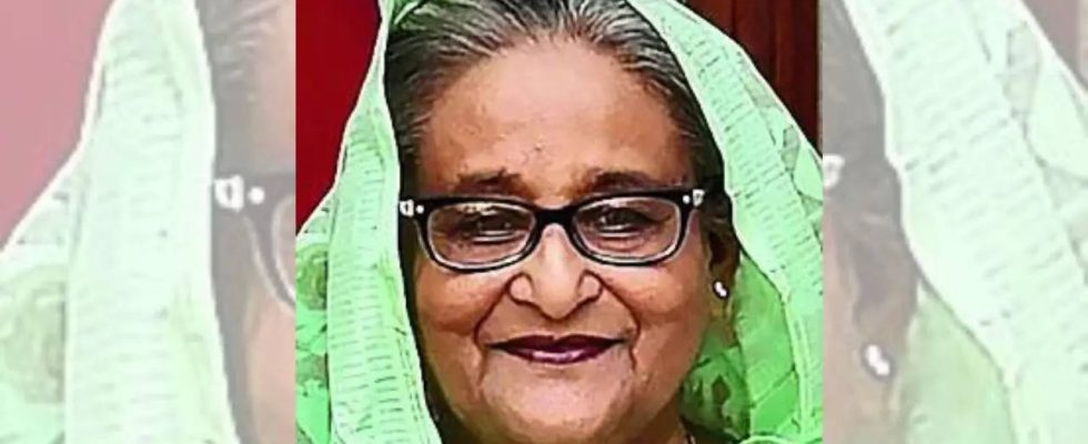 Bangladeschs Premierministerin Sheikh Hasina Um die Opposition zur Teilnahme an