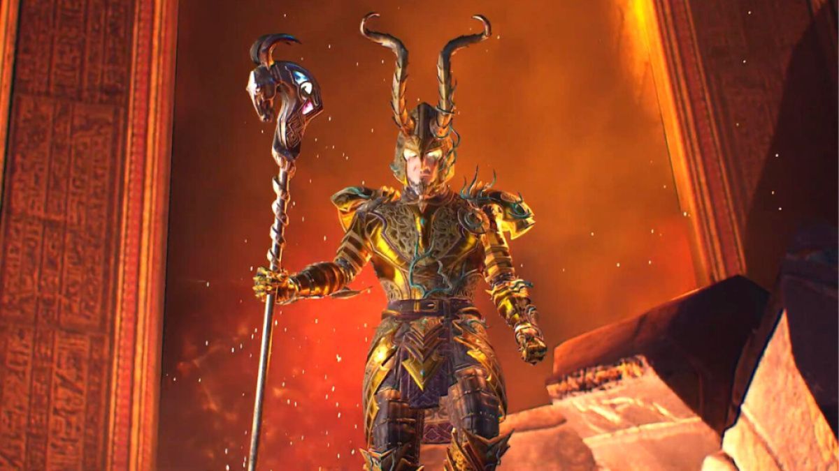 Loki in Asgard's Wrath 2. Dieses Bild ist Teil eines Artikels darüber, wie Asgard's Wrath 2 VR-Spiele neu definieren will.