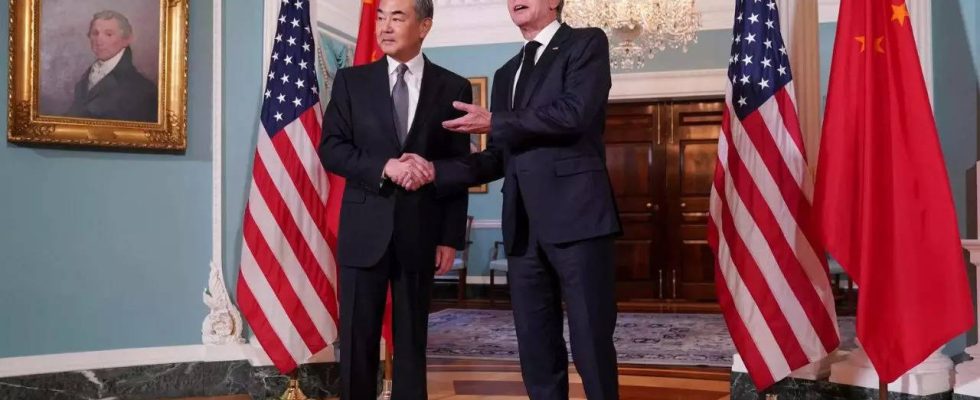 Beziehungen zwischen China und den USA Chinas Wang betont die