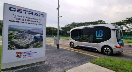 Chinas WeRide testet autonome Busse in Singapur und beschleunigt globale