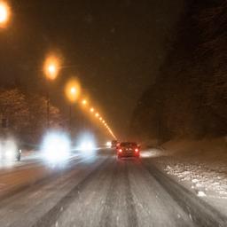 Code Gelb im Norden bis Samstagnachmittag wegen Schnee und Glaette